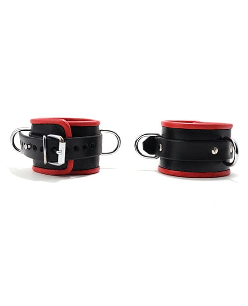 665 Padded Locking Ankle Restraint Red Bondage Blindfolds & Restraints