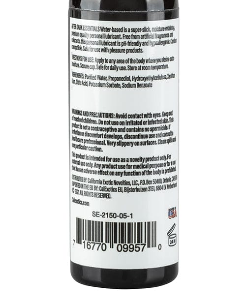 After Dark Essentials Water Based Personal Lubricant Lubricants