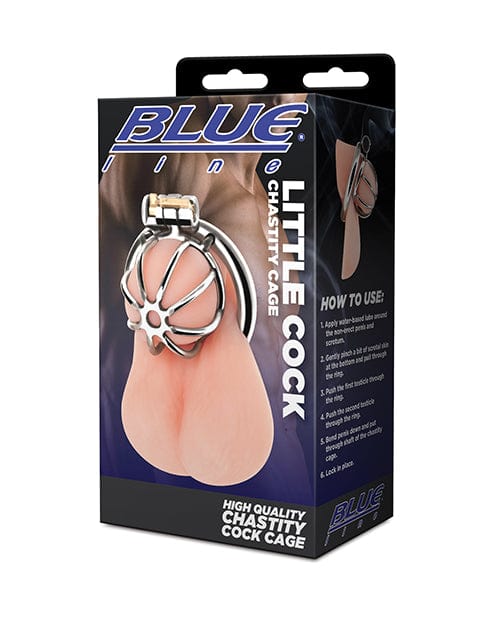 Blue Line Little Cock Chasity Cage Bondage Blindfolds & Restraints