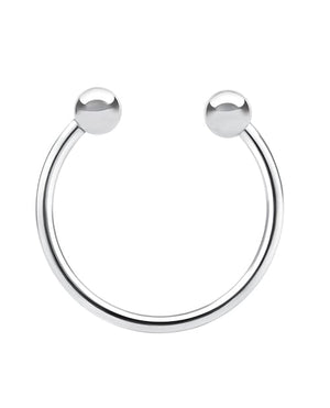 Blue Line Stainless Steal Bull Nose Glans Ring Bondage Blindfolds & Restraints