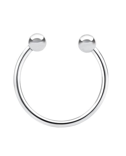 Blue Line Stainless Steal Bull Nose Glans Ring Bondage Blindfolds & Restraints