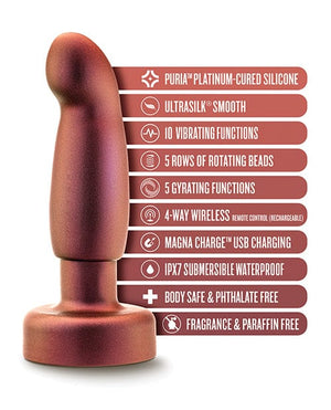 Blush Anal Adventures Matrix Bionic Plug - Cosmic Copper Anal Products