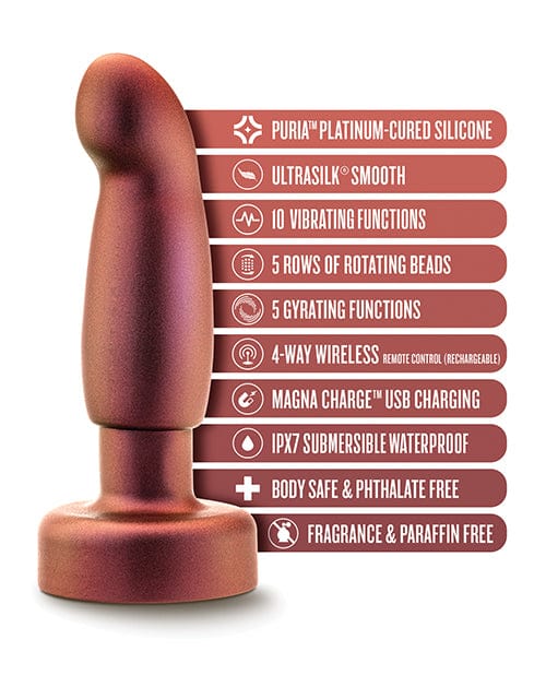 Blush Anal Adventures Matrix Bionic Plug - Cosmic Copper Anal Products