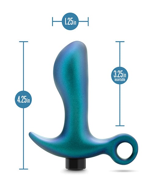 Blush Anal Adventures Matrix Teleportation Plug - Lunar Blue Anal Products