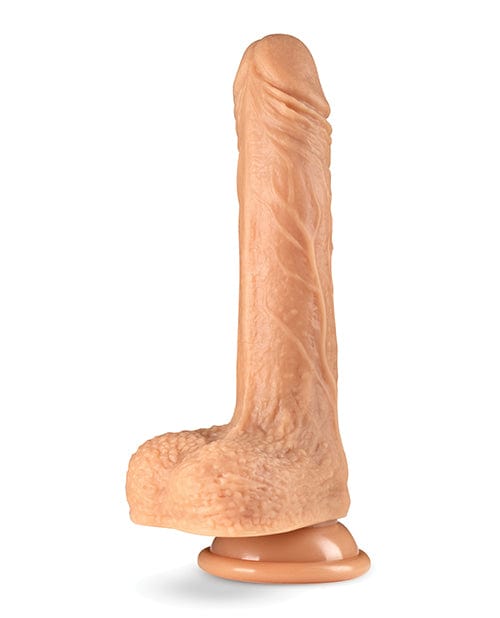 Blush Dr. Skin Silicone Dr. Grey 7" Thrusting Dildo - Vanilla Dongs & Dildos