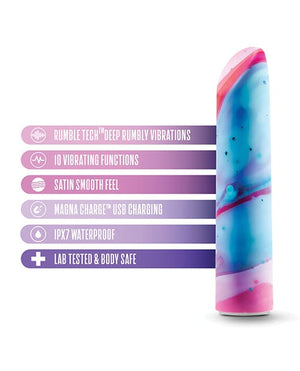 Blush Limited Addiction Fascinate Power Vibe - Peach Stimulators