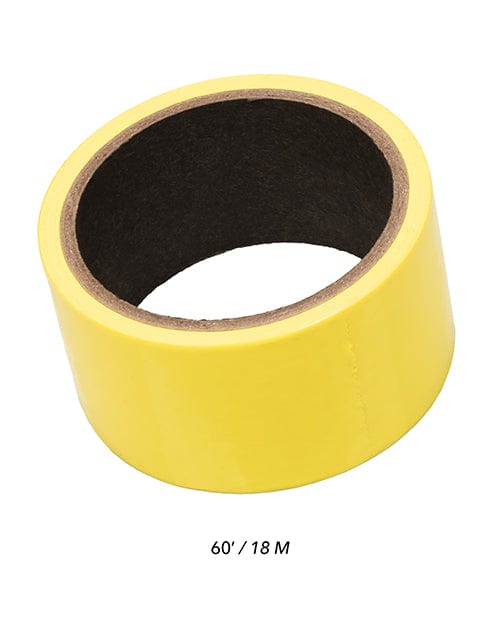 Boundless Bondage Tape - Yellow Bondage Blindfolds & Restraints