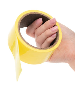 Boundless Bondage Tape - Yellow Bondage Blindfolds & Restraints
