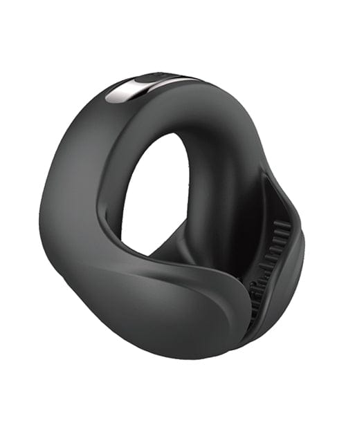 Cockpower Scrotum Hugger Cock Ring - Black Penis Enhancement