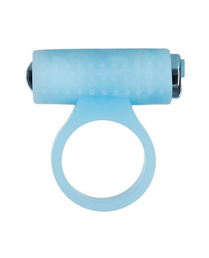 Cosmic Cock Ring w/Rechargeable Bullet - 9 Functions Glow in the Dark Penis Enhancement