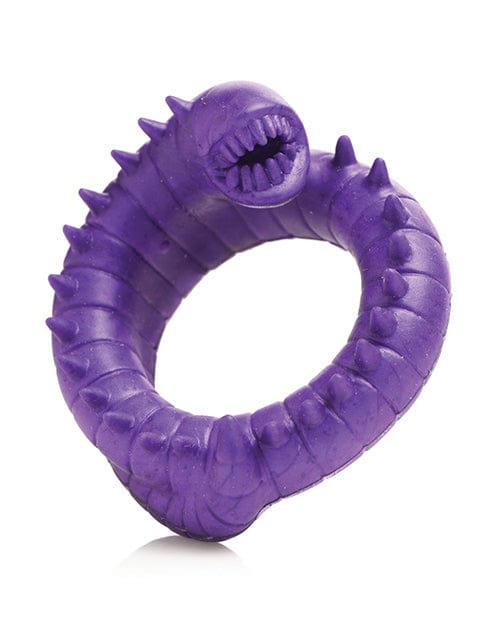 Creature Cocks Slitherine Silicone Cock Ring - Purple Penis Enhancement
