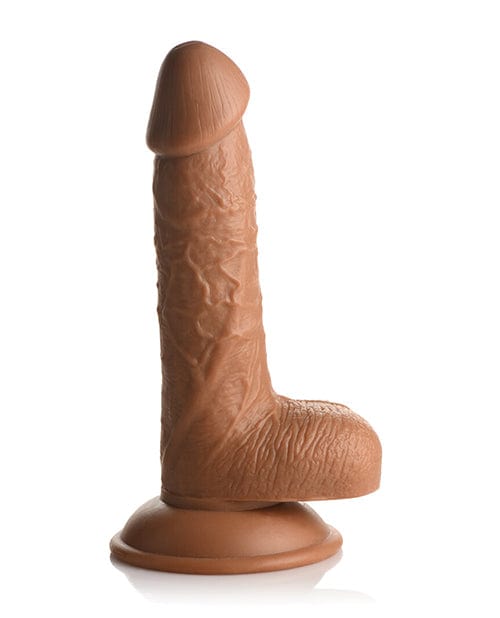 Curve Toys Fantasy Jock Baseball Brian 7" Dildo w/Balls - Tan Dongs & Dildos