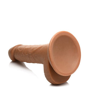 Curve Toys Fantasy Jock Baseball Brian 7" Dildo w/Balls - Tan Dongs & Dildos
