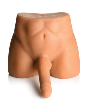 Curve Toys Jock Male Masturbator w/Thrusting Dildo Dolls & Masturbators