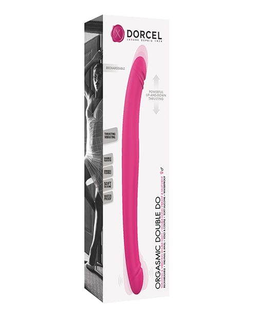 Dorcel Orgasmic Double Do 16.5" Thrusting Dong - Pink Dongs & Dildos