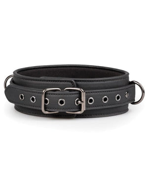 Easy Toys Fetish Collar w/Leash - Black Bondage Blindfolds & Restraints