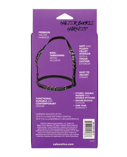 Euphoria Collection Halter Buckle Harness Bondage Blindfolds & Restraints