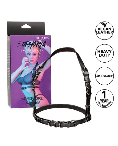 Euphoria Collection Halter Buckle Harness Bondage Blindfolds & Restraints