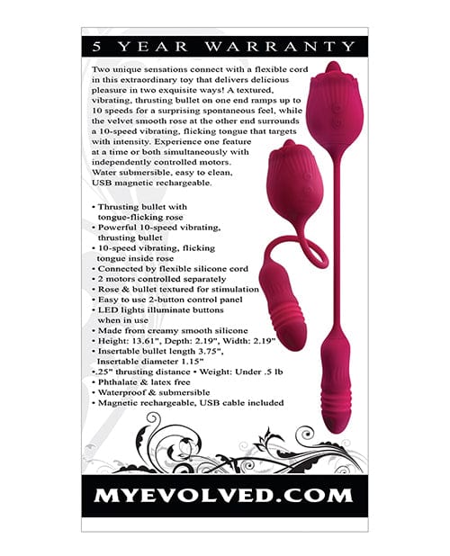 Evolved Wild Rose - Red Stimulators