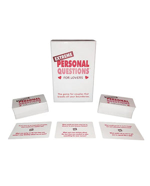 Extreme Personal Questions For Lovers Card Game Games For Romance & Couples
