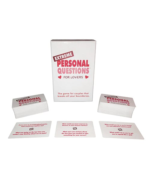 Extreme Personal Questions For Lovers Card Game Games For Romance & Couples