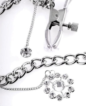 Fetish Fantasy Series Crystal Nipple Clamps Bondage Blindfolds & Restraints