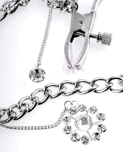 Fetish Fantasy Series Crystal Nipple Clamps Bondage Blindfolds & Restraints