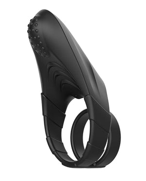 Forto F-48 Perineum Double C-ring Black Penis Enhancement