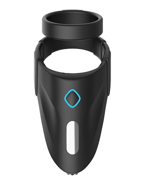 Forto F-48 Perineum Double C-ring Black Penis Enhancement