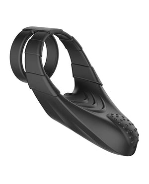 Forto F-48 Perineum Double C-ring Black Penis Enhancement