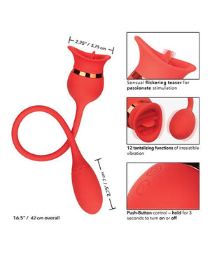 French Kiss Casanova - Red Stimulators