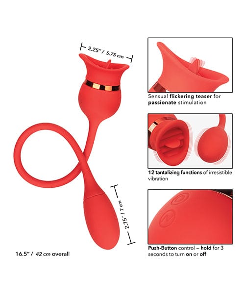 French Kiss Casanova - Red Stimulators