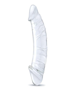 Glas 10.5" Realistic Girthy Glass Double Dong - Clear Dongs & Dildos