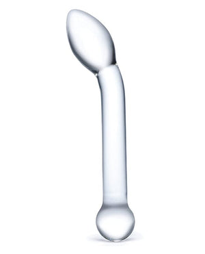 Glas 8" Slimline G-Spot Glass Dildo Dongs & Dildos