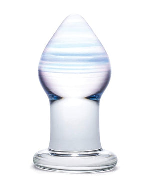 Glas Amethyst Rain Glass Butt Plug Anal Products