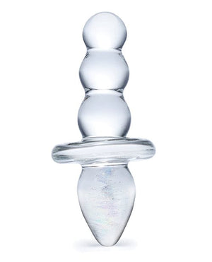 Glas Titus Beaded Glass Butt Plug Anal Products