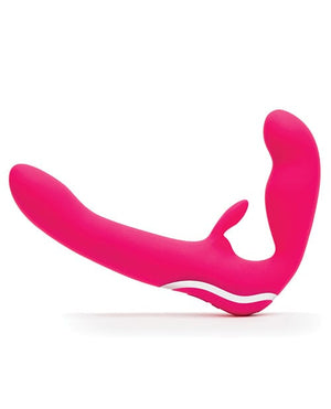 Happy Rabbit Strapless Strap on Rabbit Vibe - Pink Vibrators