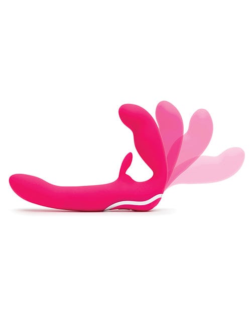 Happy Rabbit Strapless Strap on Rabbit Vibe - Pink Vibrators