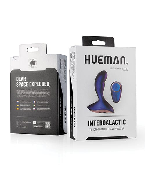 Hueman Intergalactic Anal Vibrator - Purple Anal Products