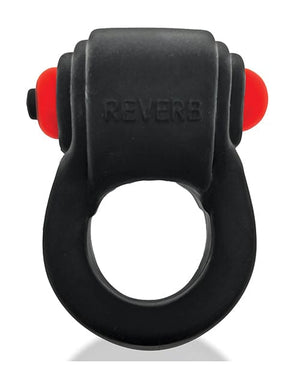 Hunkyjunk Revring Cock Ring W/vibe - Vibe Tar W/red Penis Enhancement