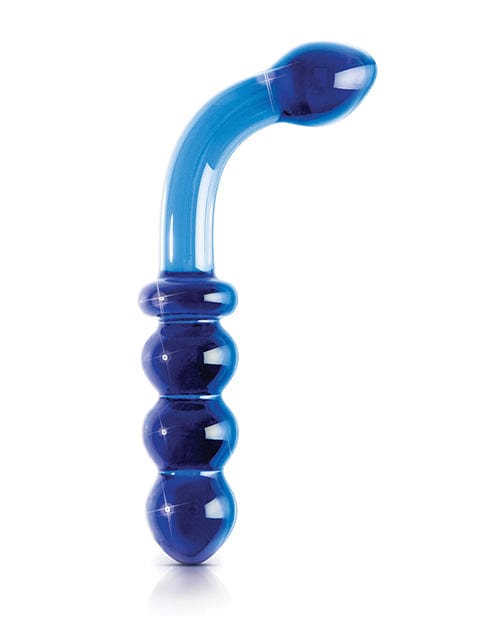 Icicles No. 31 Hand Blown Glass - Blue G Spot Dongs & Dildos