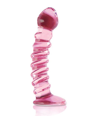 Icicles No.Hand Blown Glass - Clear W/ridges Dongs & Dildos
