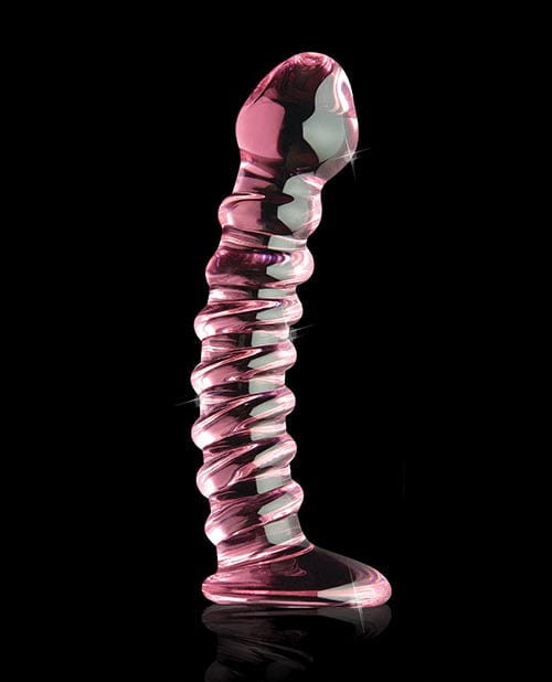 Icicles No.Hand Blown Glass - Clear W/ridges Dongs & Dildos