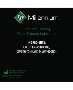 ID Millennium Silicone Lubricant - 12 ml Tube Lubricants