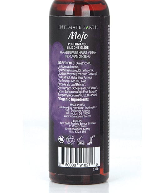 Intimate Earth Mojo Silicone Performance Gel - 4. oz Peruvian Ginseng Lubricants