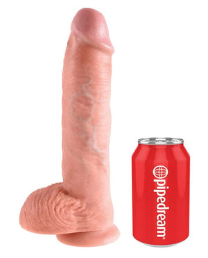 "King Cock 10"" Cock W/balls" Dongs & Dildos