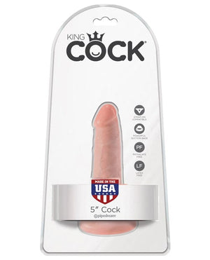 "King Cock 5"" Cock" Flesh Dongs & Dildos