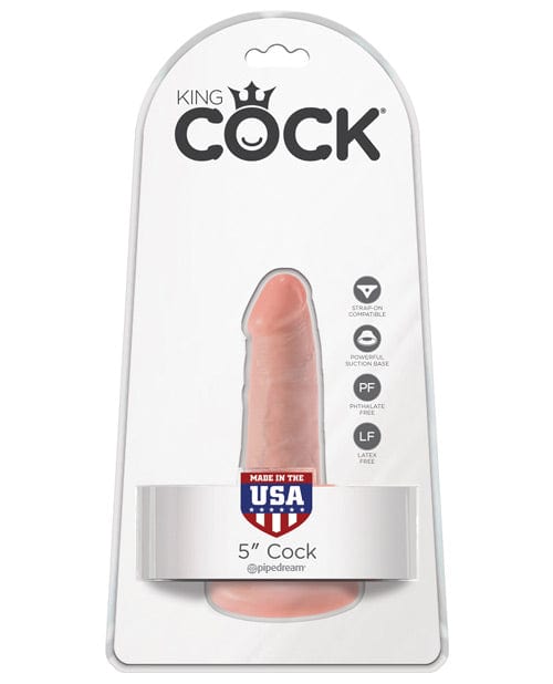 "King Cock 5"" Cock" Flesh Dongs & Dildos