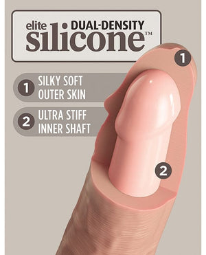 King Cock Elite 7" Dual Density Silicone Cock Dongs & Dildos