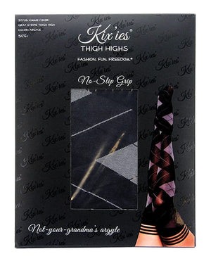 Kix'ies Kimmie Argyle Thigh High Argyle Lingerie